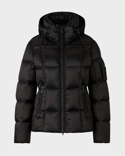 Czarna kurtka puchowa Feline - Image #0