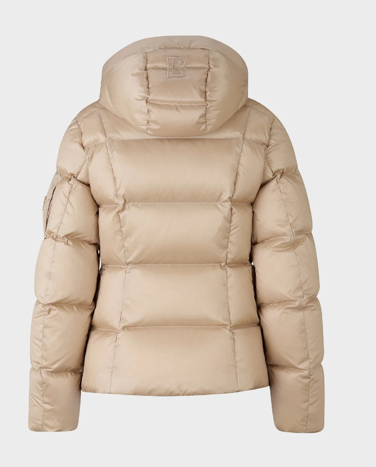 Beżowa kurtka puchowa Feline - Image #2