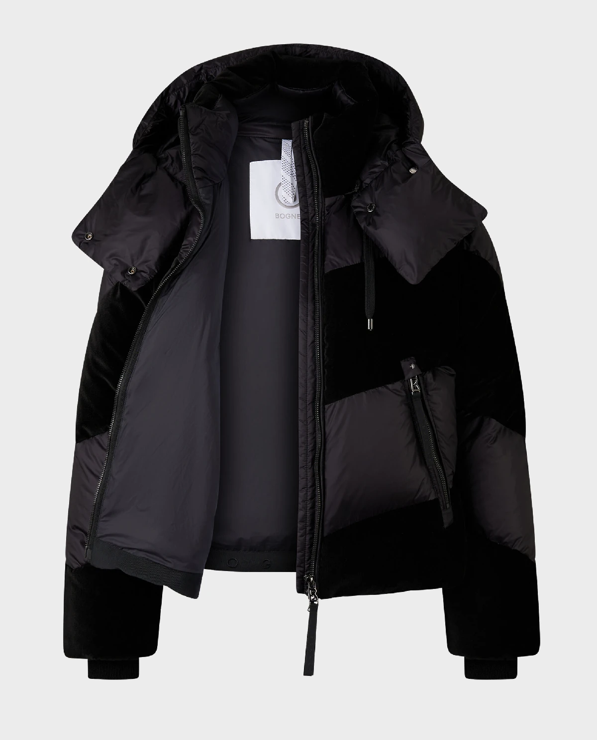 Czarna kurtka puchowa Cathy - Image #1