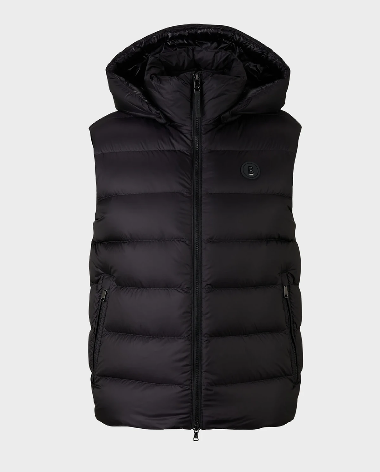 Czarna kamizelka puchowa Holger