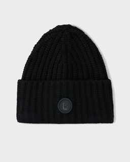 Czarna kaszmirowa czapka Kilian - Image #0