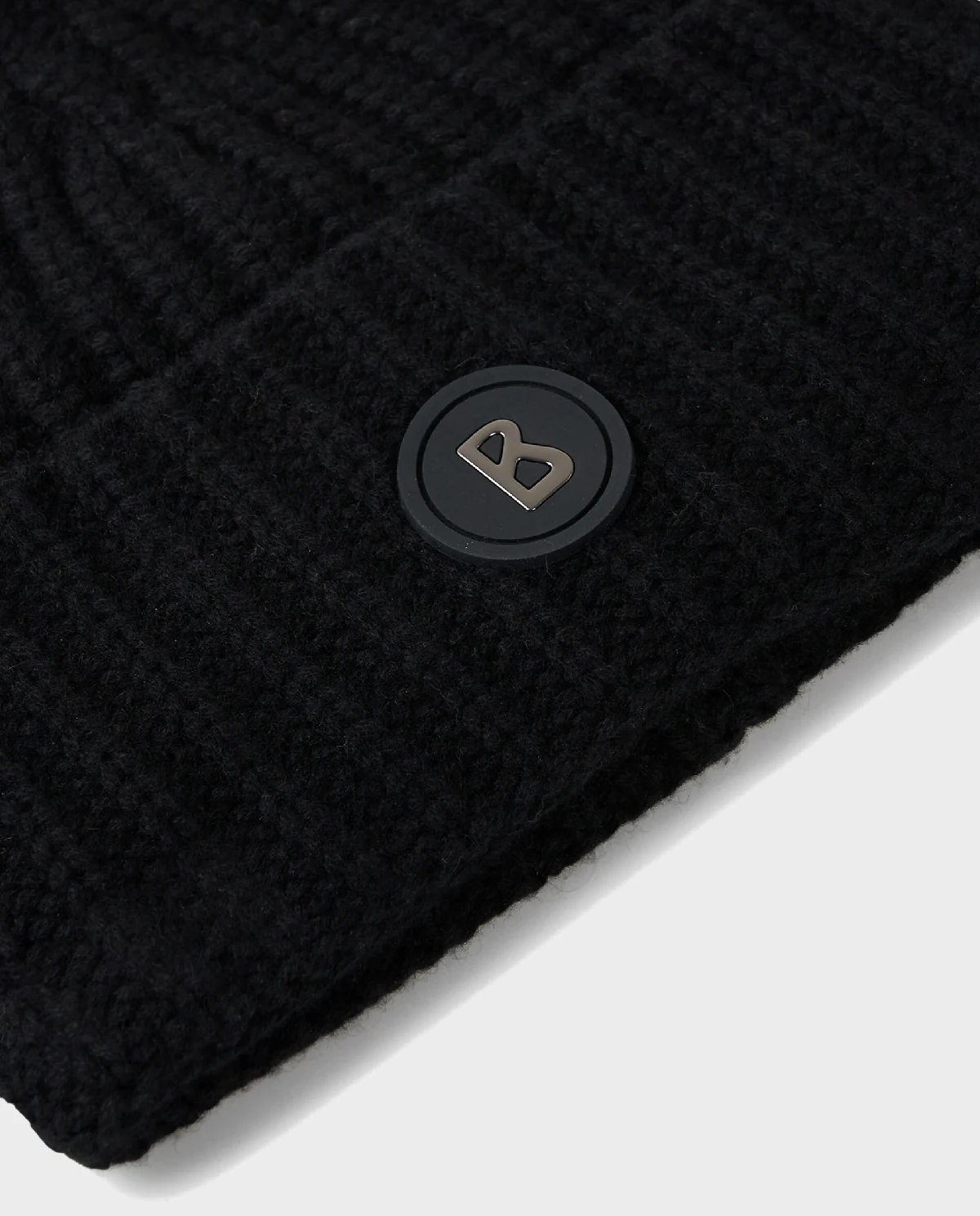 Czarna kaszmirowa czapka Kilian - Image #2
