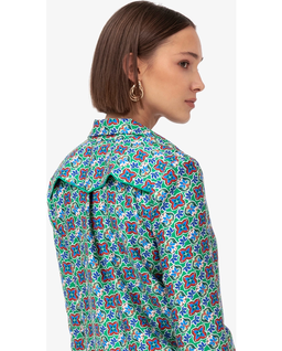 Koszula w print Peony - Image #3