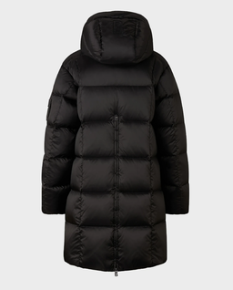 Czarny płaszcz puchowy Fanja - Image #2