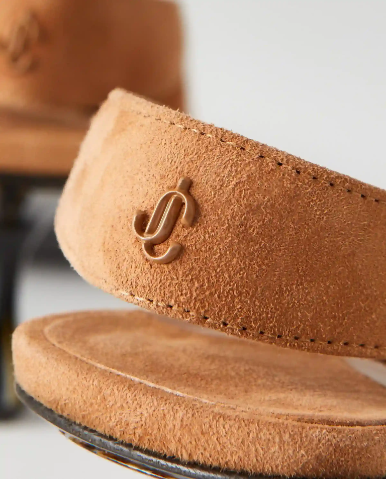 Zamszowe czółenka Amel 50 - Image #4