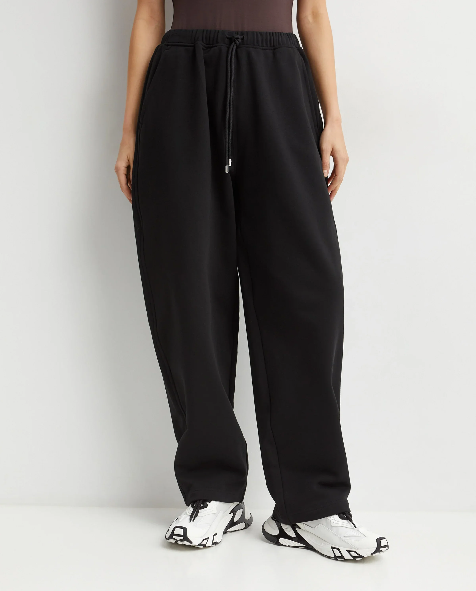 Czarne spodnie polarowe - Image #0