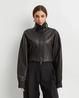 Krótka skórzana kurtka - Image #0