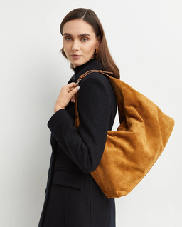 Zamszowa torba Pillow Hobo - Image #1