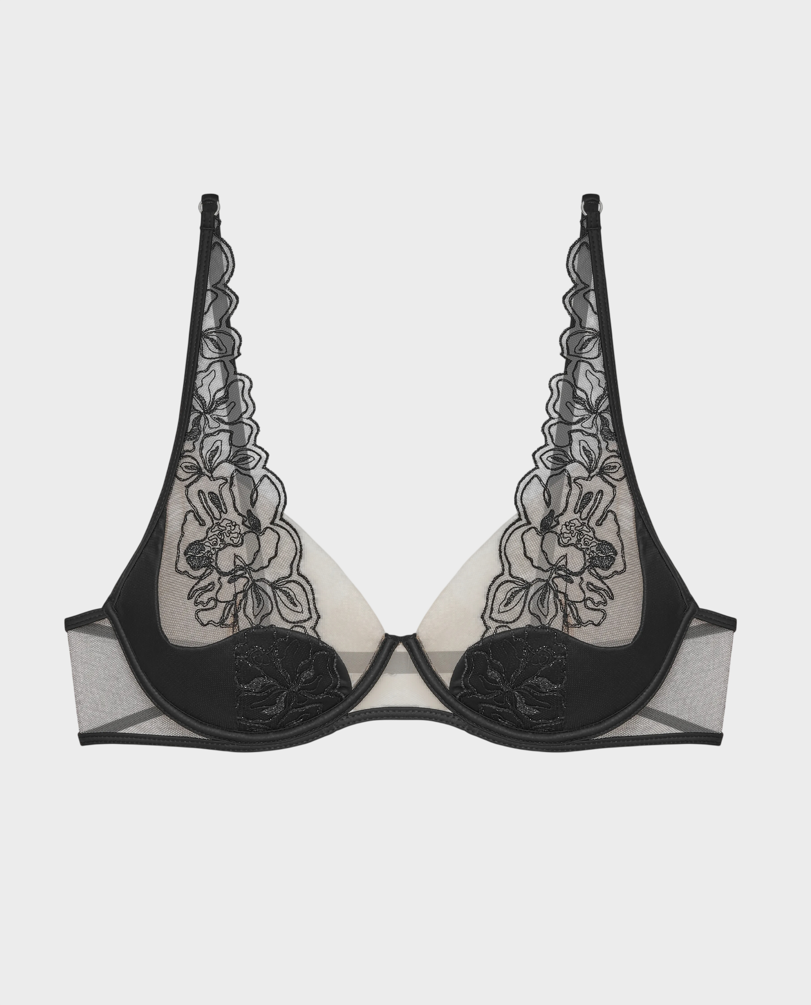 Biustonosz z haftem Rose - Image #0