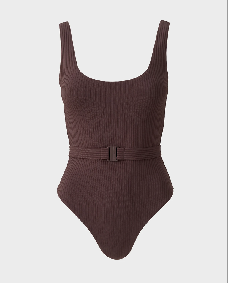 Brązowy strój kąpielowy Rio