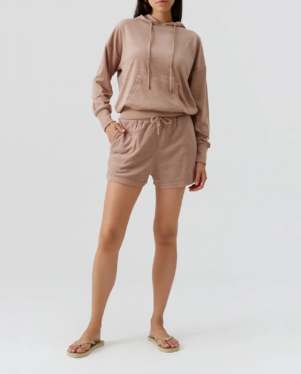 Beżowe spodenki Laura - Image #2