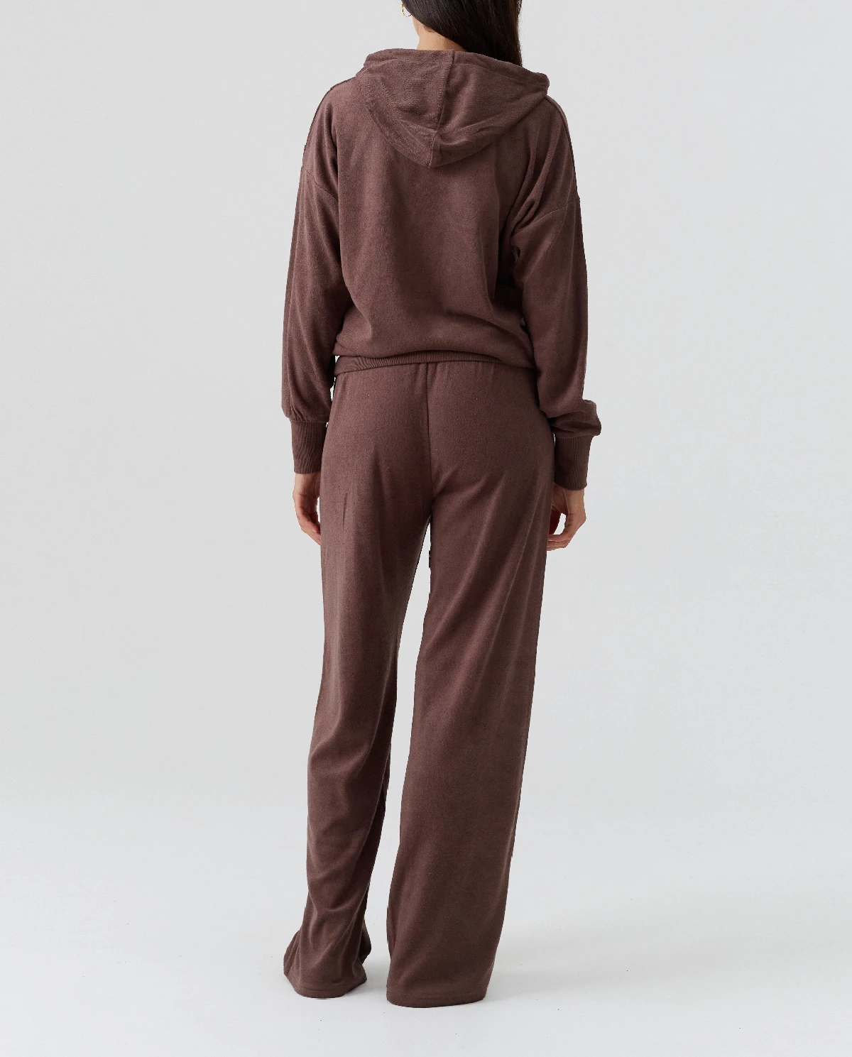 Brązowa bluza z kapturem Nora - Image #3