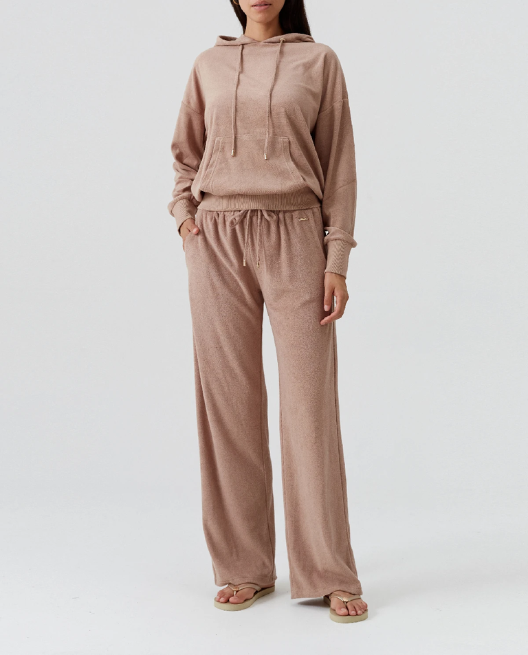 Beżowa bluza z kapturem Nora - Image #2