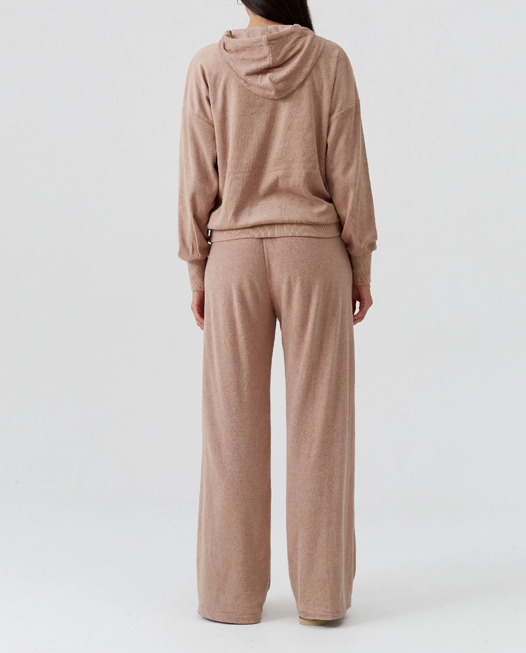 Beżowa bluza z kapturem Nora - Image #3