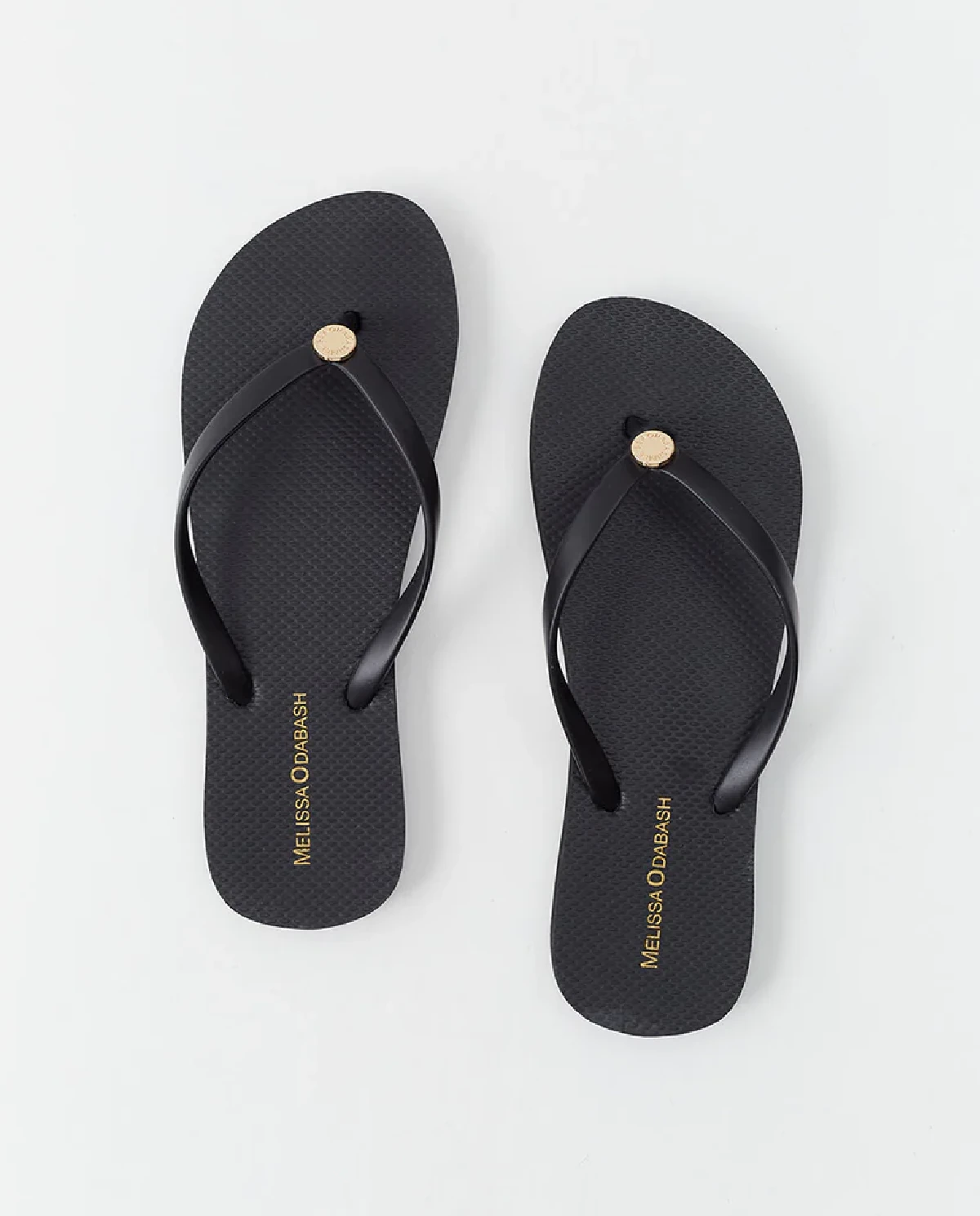 Czarne japonki z logo - Image #1