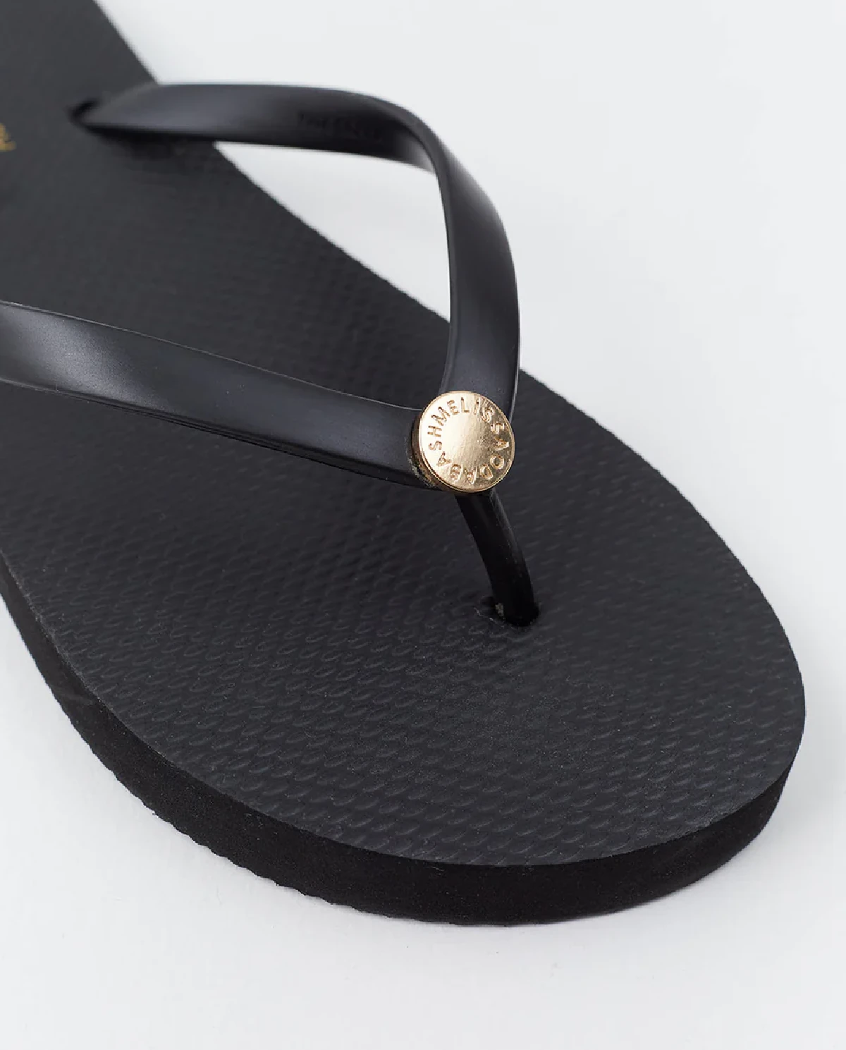 Czarne japonki z logo - Image #2