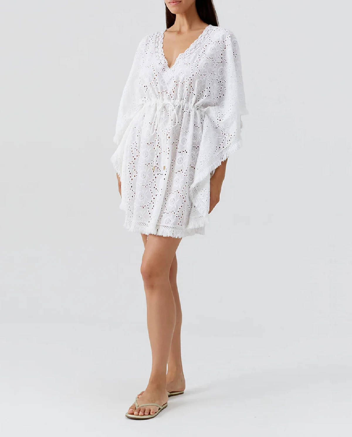 Biała sukienka mini Ivy - Image #2