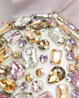 Kryształowa torebka z uchwytem u góry - Image #7