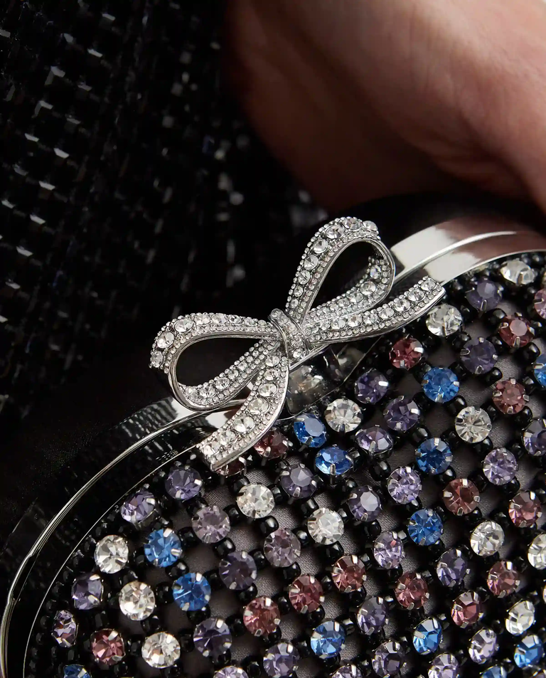 Kopertówka w kształcie serca z kryształkami - Image #6