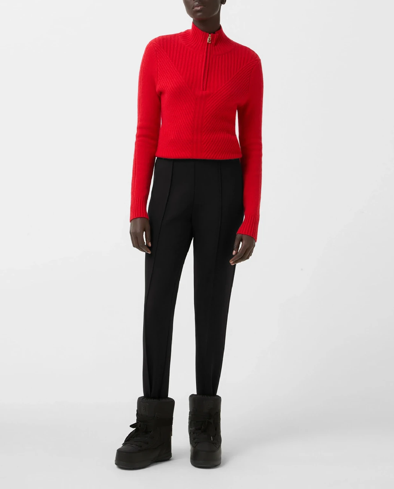 Czarne spodnie ze stopką Elaine - Image #2