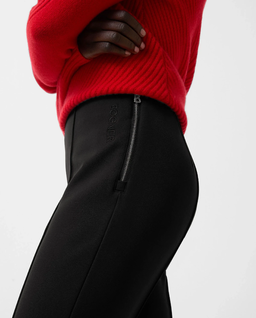 Czarne spodnie ze stopką Elaine - Image #4