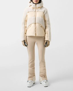 Kremowa kurtka narciarska Dana - Image #2