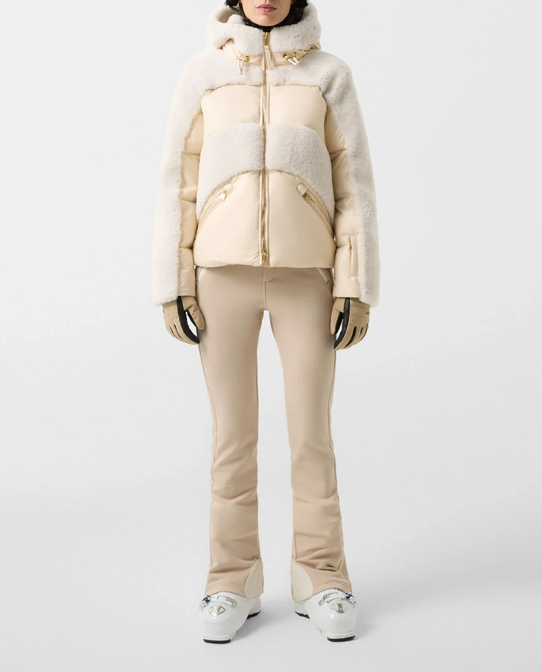 Kremowa kurtka narciarska Dana - Image #2