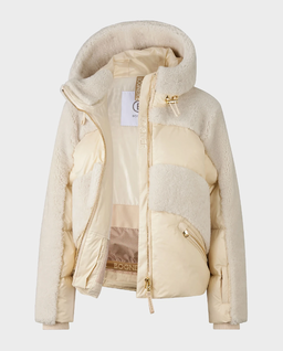Kremowa kurtka narciarska Dana - Image #8