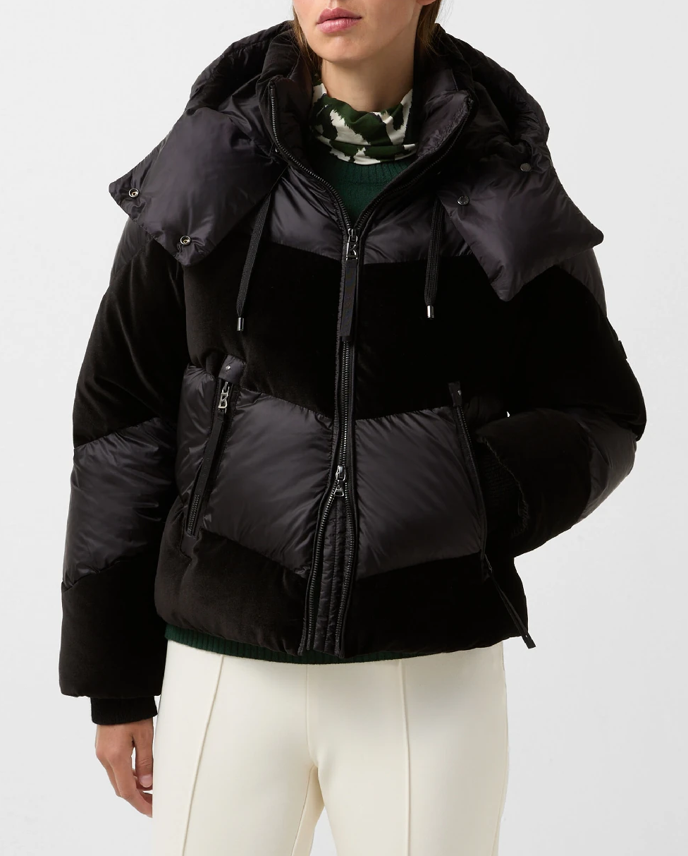 Czarna kurtka puchowa Cathy - Image #0