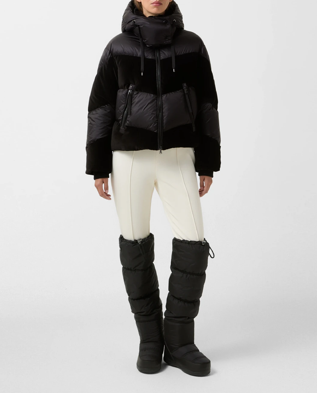 Czarna kurtka puchowa Cathy - Image #2