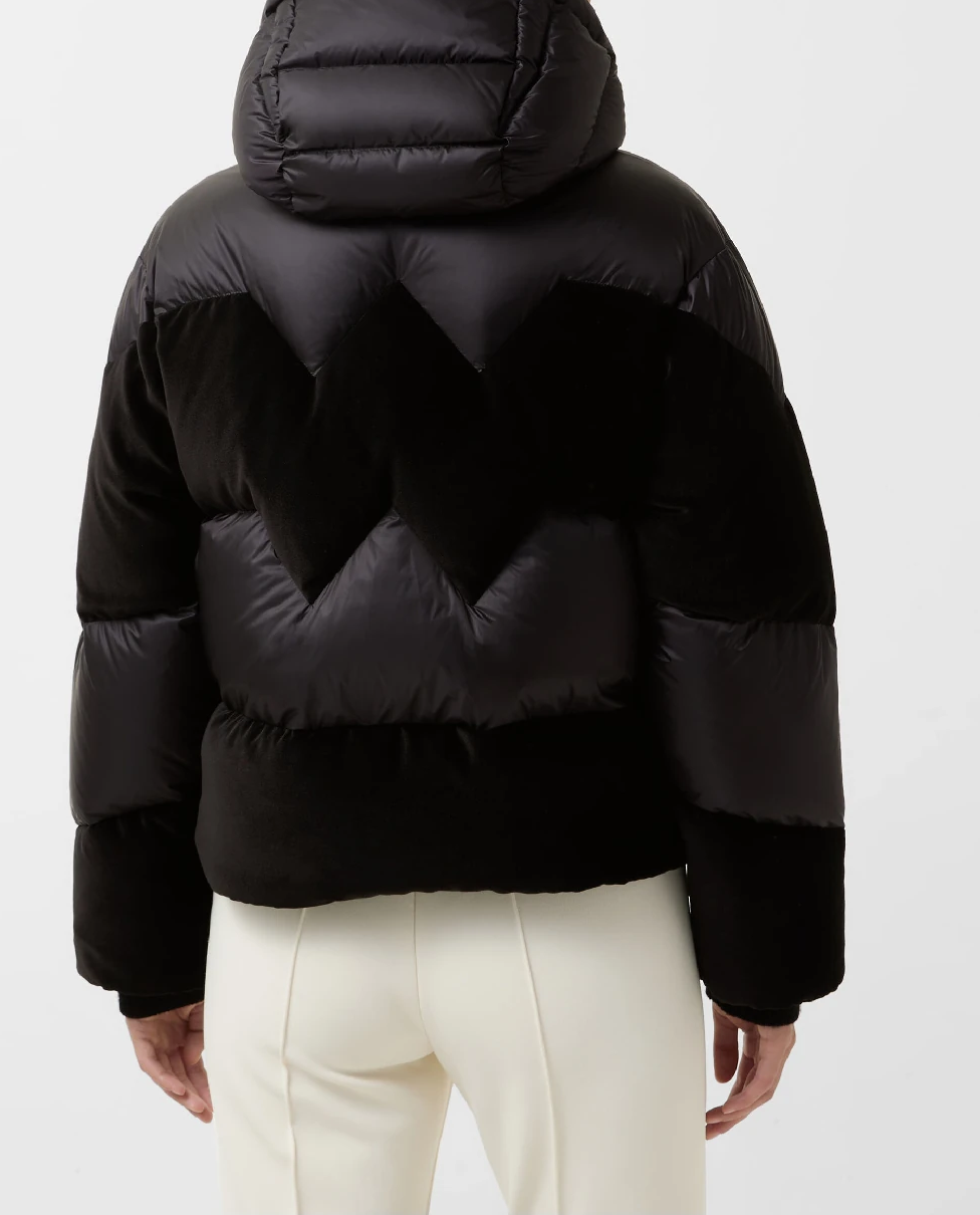 Czarna kurtka puchowa Cathy - Image #3