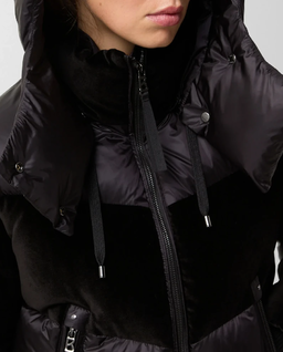Czarna kurtka puchowa Cathy - Image #5