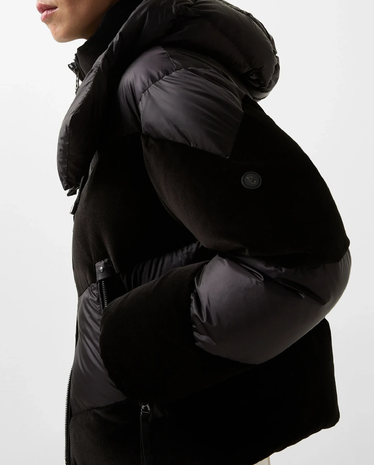 Czarna kurtka puchowa Cathy - Image #6