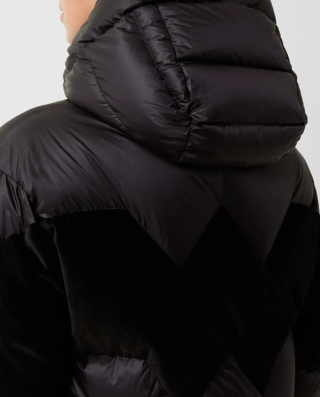 Czarna kurtka puchowa Cathy - Image #7