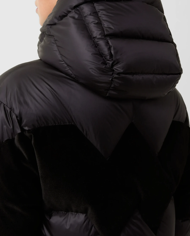 Czarna kurtka puchowa Cathy - Image #7