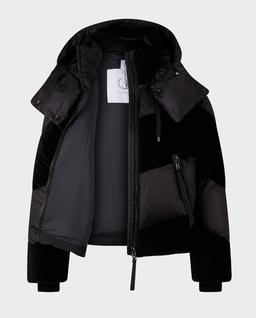 Czarna kurtka puchowa Cathy - Image #8