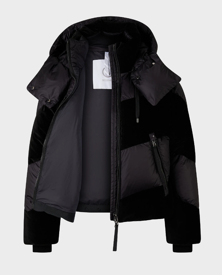 Czarna kurtka puchowa Cathy - Image #8