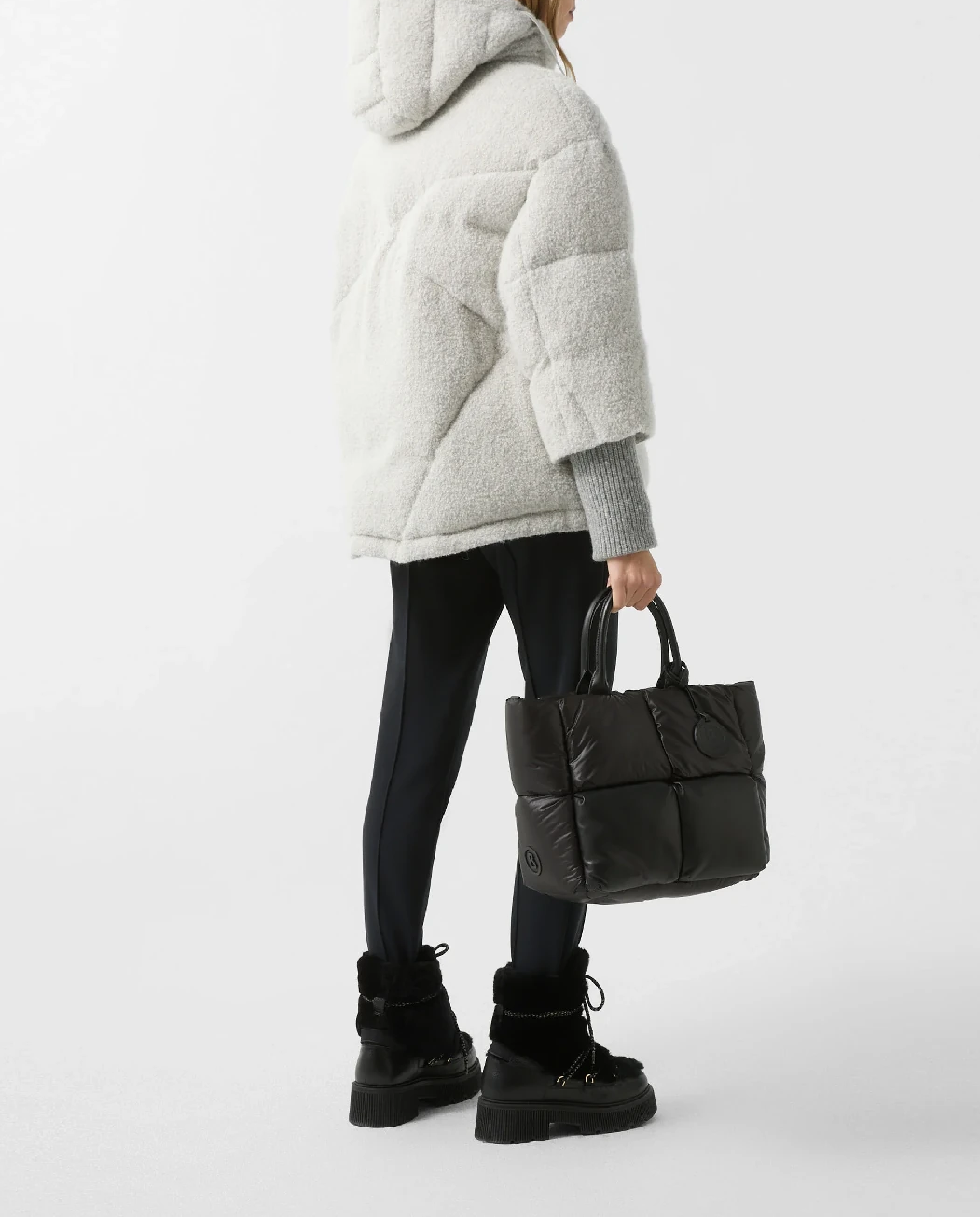 Jasnoszara kurtka puchowa Sheryl - Image #3