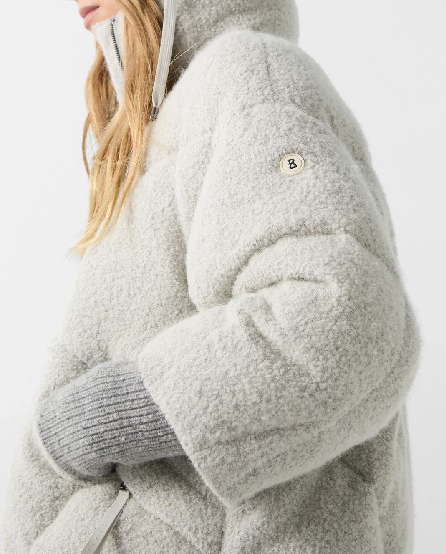 Jasnoszara kurtka puchowa Sheryl - Image #5