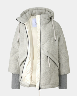 Jasnoszara kurtka puchowa Sheryl - Image #7