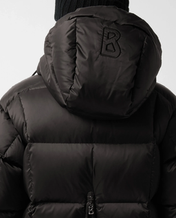 Czarny płaszcz puchowy Fanja - Image #6