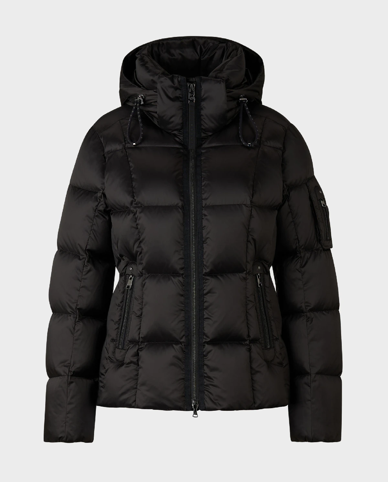 Czarna kurtka puchowa Feline