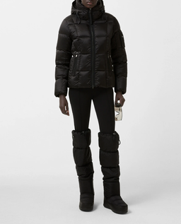 Czarna kurtka puchowa Feline - Image #2