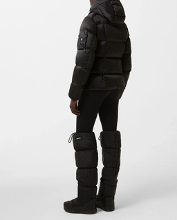 Czarna kurtka puchowa Feline - Image #3
