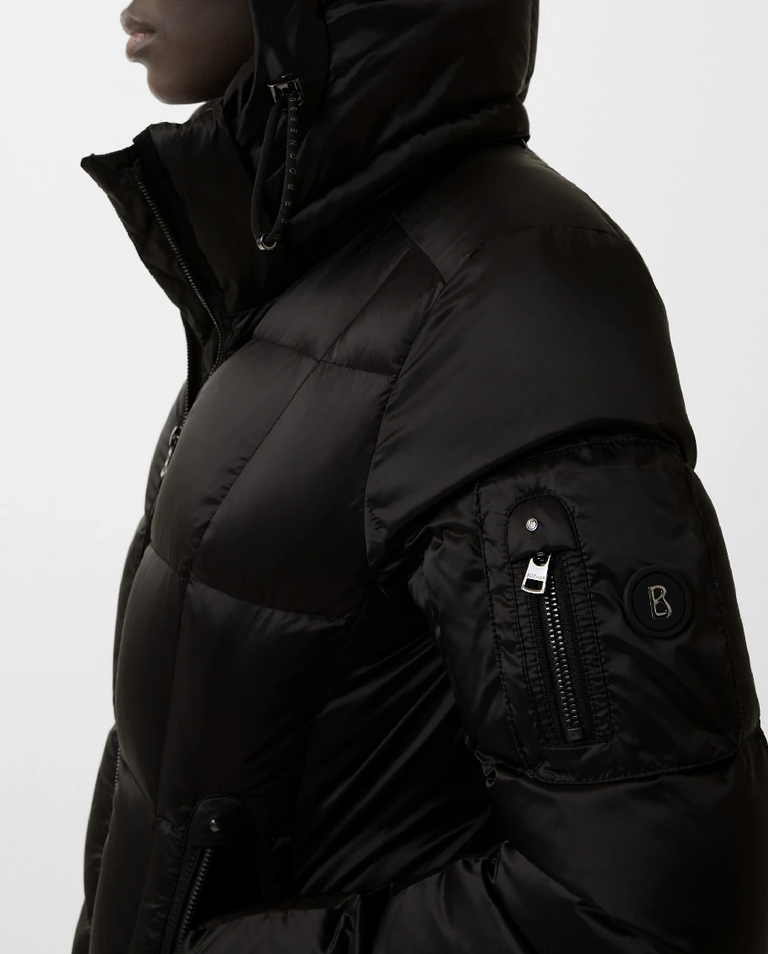 Czarna kurtka puchowa Feline - Image #5