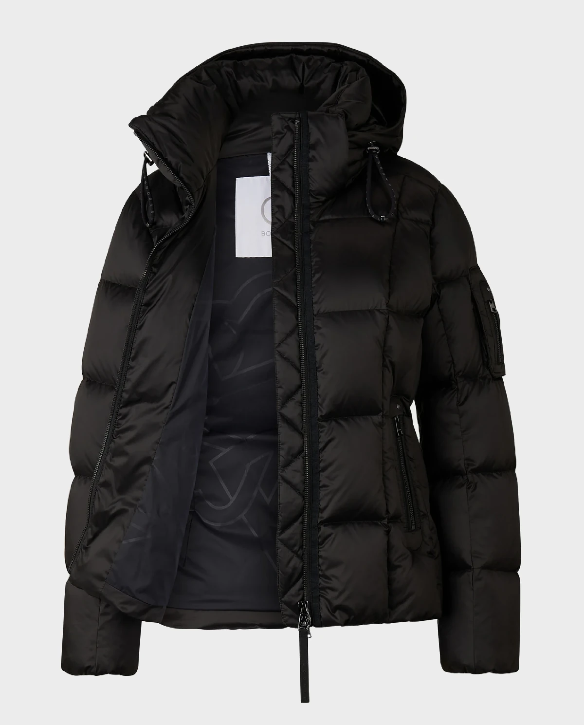 Czarna kurtka puchowa Feline - Image #7