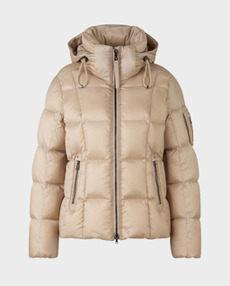 Beżowa kurtka puchowa Feline - Image #1