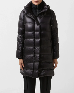 Czarny krótki płaszcz Lynn - Image #0