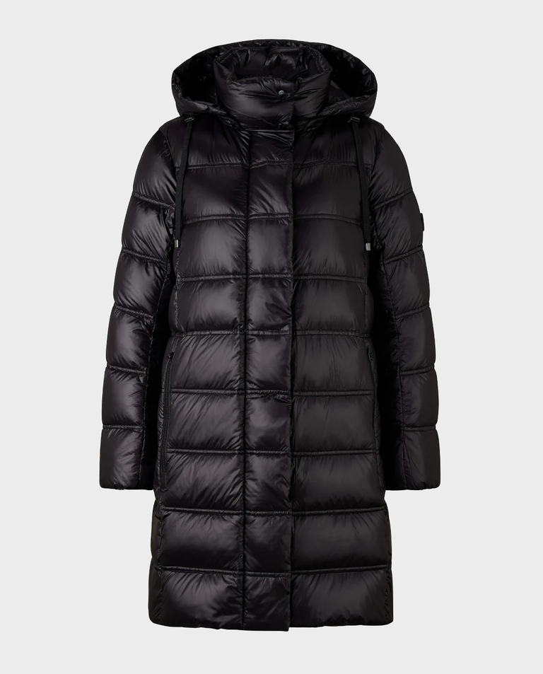 Czarny krótki płaszcz Lynn