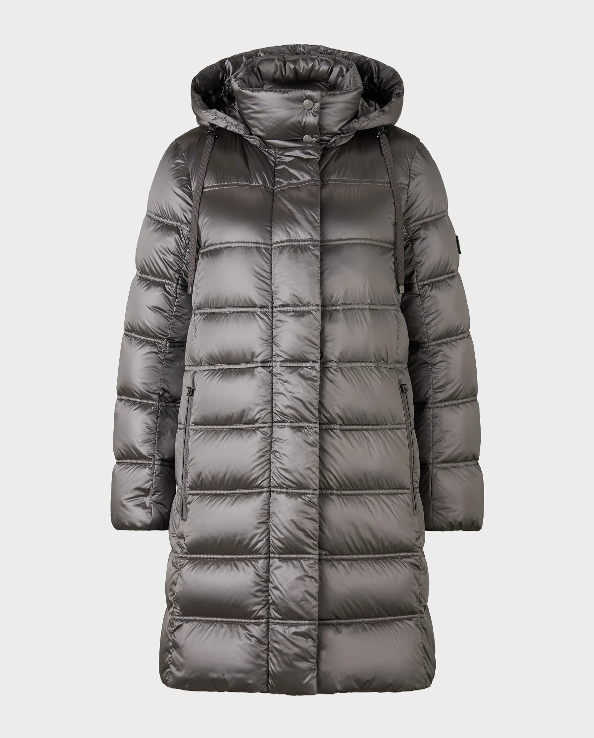 Szary krótki płaszcz Lynn - Image #1